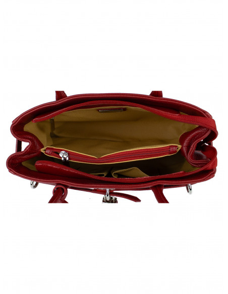 Dámská kožená kabelka Giostra Aga Medium se zámečkem