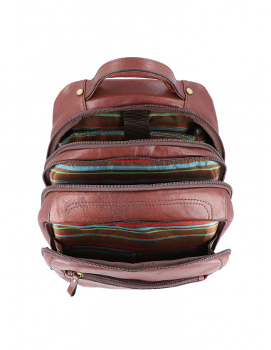 Kožený batoh Cristina Rui Řím z italské kůže