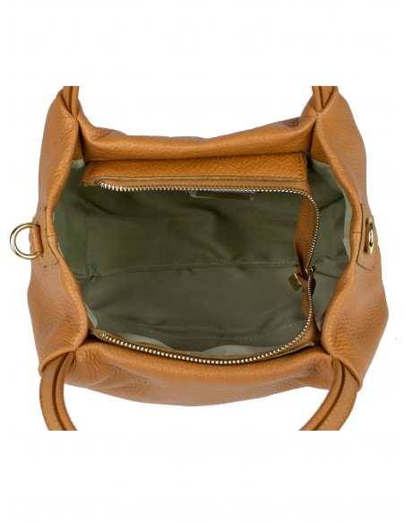 Dámská kožená crossbody kabelka Giostra Olivie