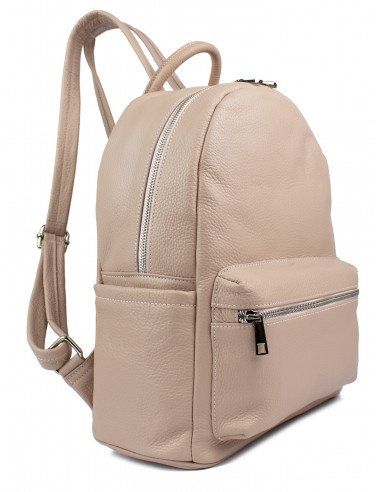 Kožený jednoduchý batoh Giostra Luca unisex