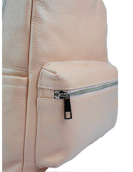 Kožený jednoduchý batoh Giostra Luca unisex