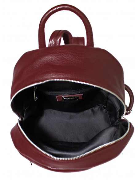 Kožený jednoduchý batoh Giostra Luca unisex