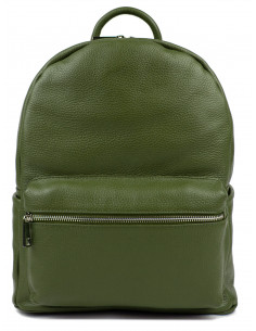 Kožený jednoduchý batoh Giostra Luca unisex