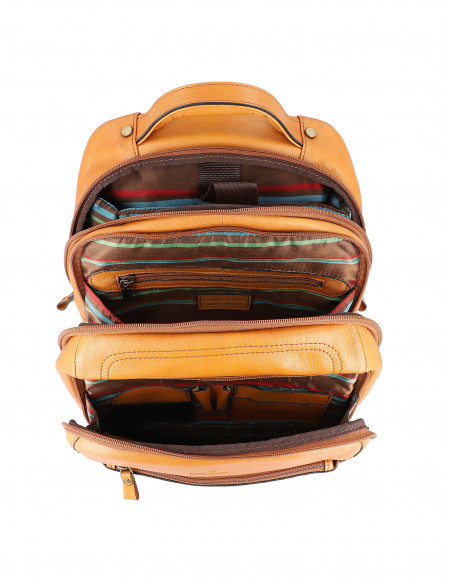 Kožený batoh Cristina Rui Řím z italské kůže