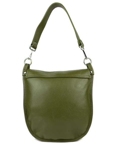 Dámská kožená kabelka Giostra Perlita se střapcem