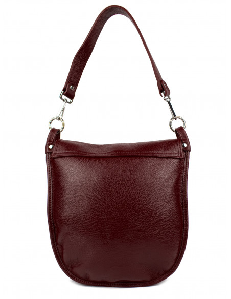 Dámská kožená kabelka Giostra Perlita se střapcem