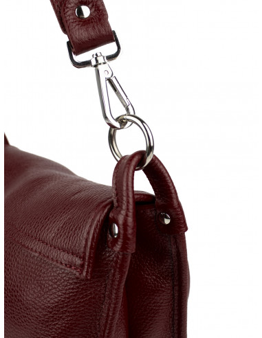 Dámská kožená kabelka Giostra Perlita se střapcem