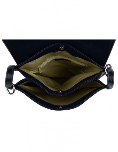 Dámská kožená kabelka Giostra Perlita se střapcem