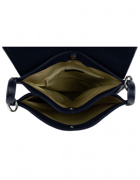 Dámská kožená kabelka Giostra Perlita se střapcem