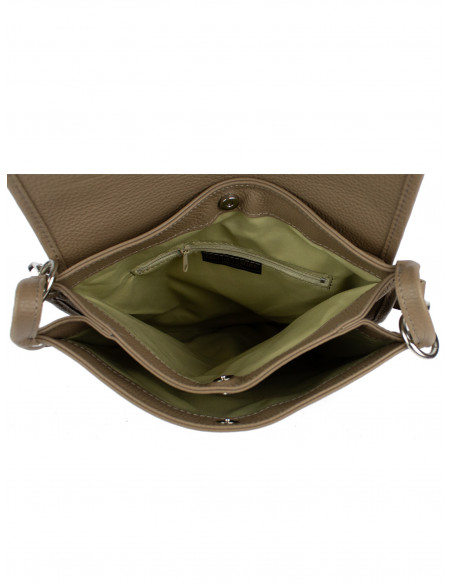 Dámská kožená kabelka Giostra Perlita se střapcem