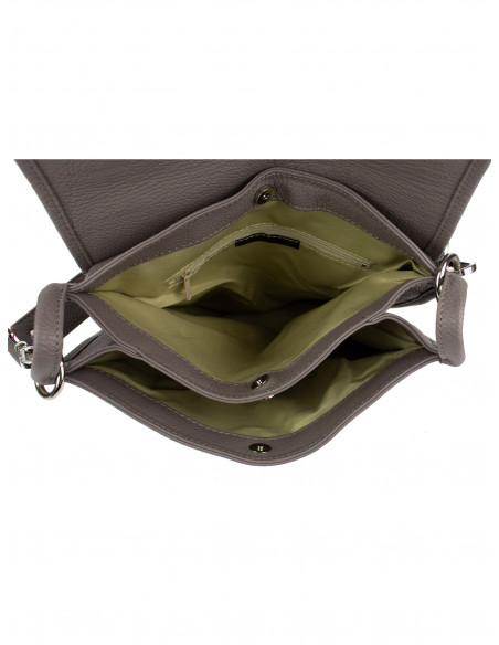 Dámská kožená kabelka Giostra Perlita se střapcem