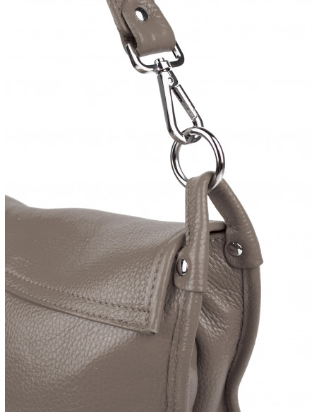 Dámská kožená kabelka Giostra Perlita se střapcem