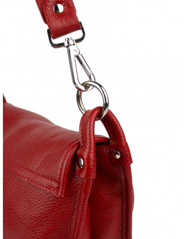 Dámská kožená kabelka Giostra Perlita se střapcem