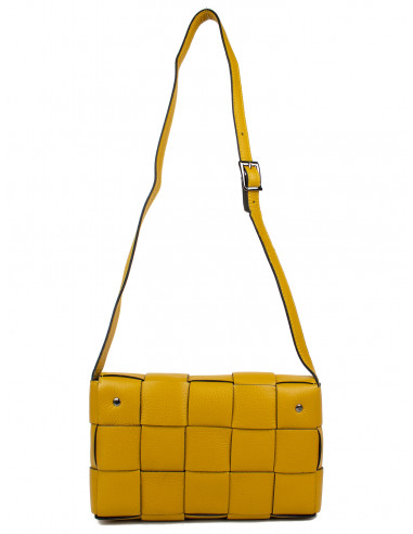 Dámská proplétaná kožená kabelka Giostra Carlita