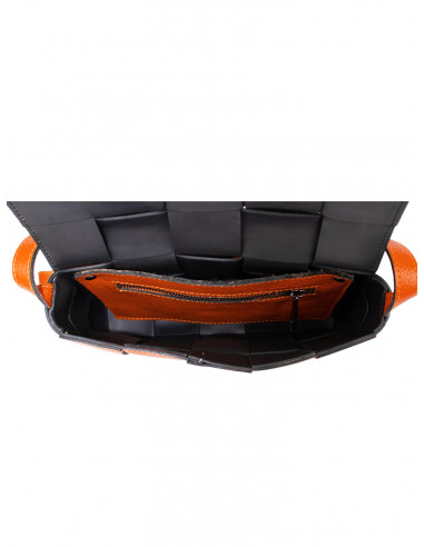 Dámská proplétaná kožená kabelka Giostra Carlita