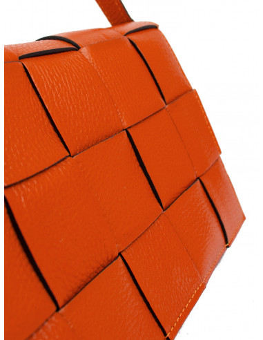 Dámská proplétaná kožená kabelka Giostra Carlita