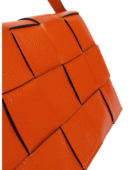 Dámská proplétaná kožená kabelka Giostra Carlita