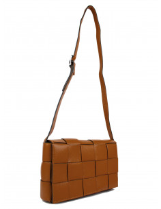 Dámská proplétaná kožená kabelka Giostra Carlita 2