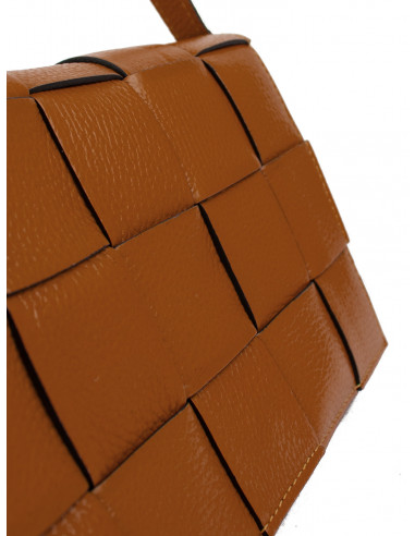 Dámská proplétaná kožená kabelka Giostra Carlita