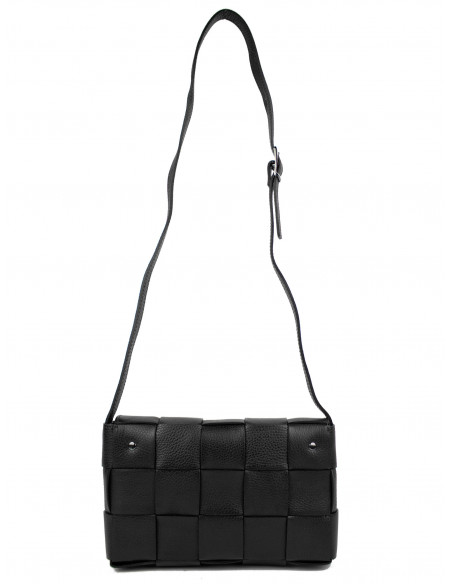 Dámská proplétaná kožená kabelka Giostra Carlita