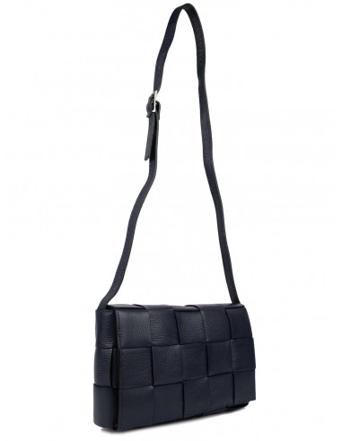 Dámská proplétaná kožená kabelka Giostra Carlita