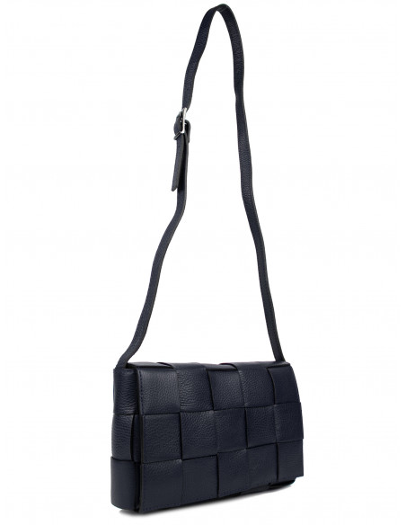 Dámská proplétaná kožená kabelka Giostra Carlita