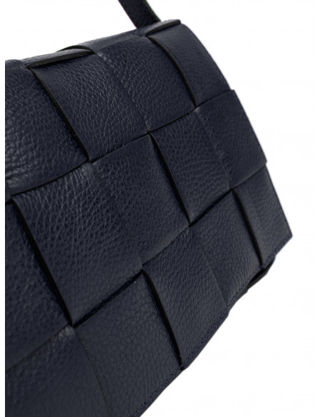 Dámská proplétaná kožená kabelka Giostra Carlita