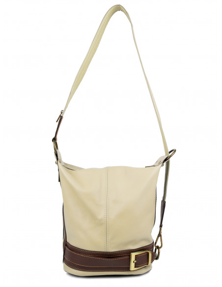 Dámská kožená crossbody kabelka/batoh 2v1 Giostra Gloria