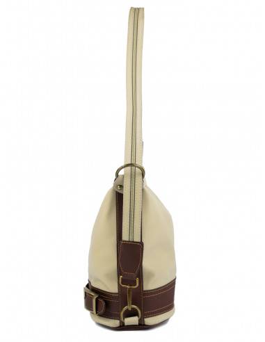 Dámská kožená crossbody kabelka/batoh 2v1 Giostra Gloria