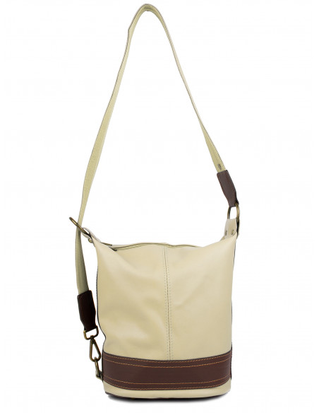 Dámská kožená crossbody kabelka/batoh 2v1 Giostra Gloria