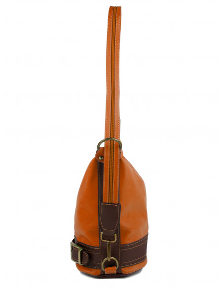 Dámská kožená crossbody kabelka/batoh 2v1 Giostra Gloria