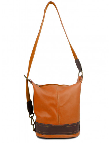 Dámská kožená crossbody kabelka/batoh 2v1 Giostra Gloria