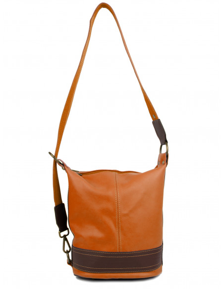 Dámská kožená crossbody kabelka/batoh 2v1 Giostra Gloria