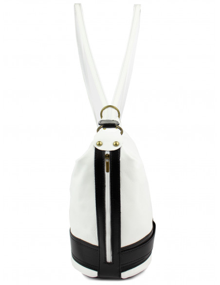 Dámská kožená crossbody kabelka/batoh 2v1 Giostra Gloria