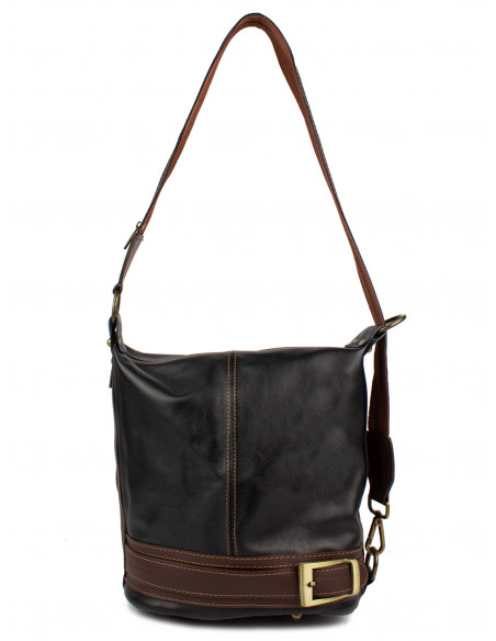 Dámská kožená crossbody kabelka/batoh 2v1 Giostra Gloria