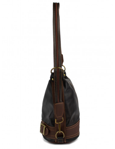 Dámská kožená crossbody kabelka/batoh 2v1 Giostra Gloria