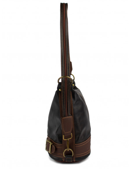 Dámská kožená crossbody kabelka/batoh 2v1 Giostra Gloria