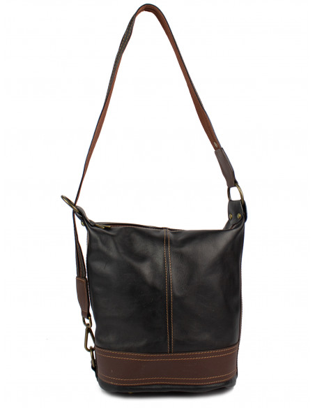 Dámská kožená crossbody kabelka/batoh 2v1 Giostra Gloria