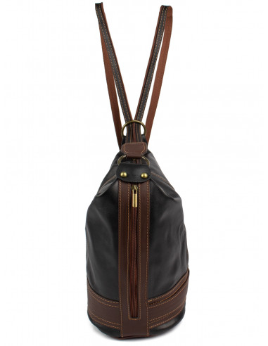 Dámská kožená crossbody kabelka/batoh 2v1 Giostra Gloria