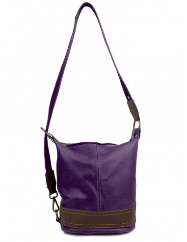 Dámská kožená crossbody kabelka/batoh 2v1 Giostra Gloria