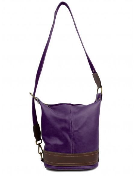 Dámská kožená crossbody kabelka/batoh 2v1 Giostra Gloria