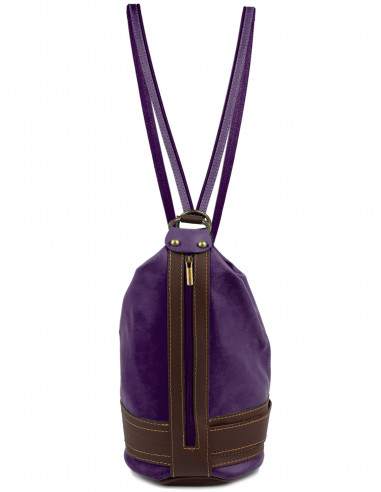 Dámská kožená crossbody kabelka/batoh 2v1 Giostra Gloria