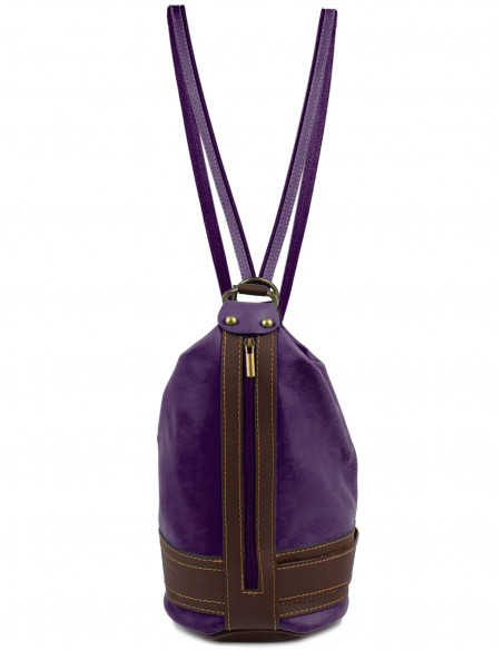 Dámská kožená crossbody kabelka/batoh 2v1 Giostra Gloria