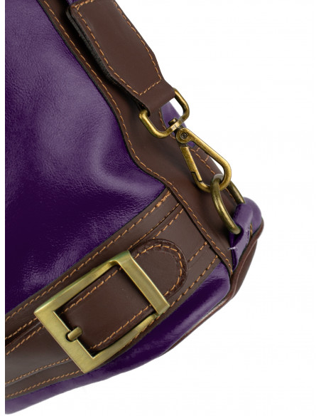 Dámská kožená crossbody kabelka/batoh 2v1 Giostra Gloria