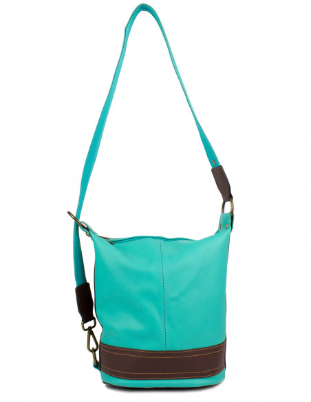 Dámská kožená crossbody kabelka/batoh 2v1 Giostra Gloria