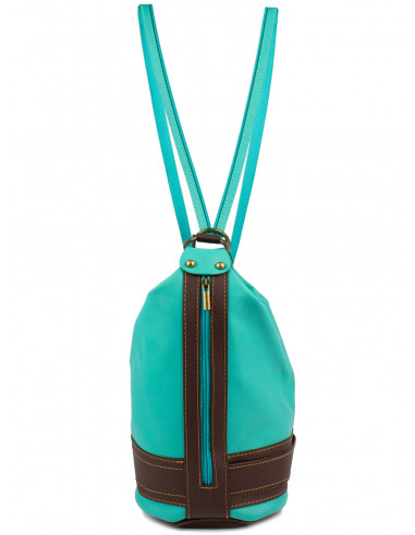 Dámská kožená crossbody kabelka/batoh 2v1 Giostra Gloria