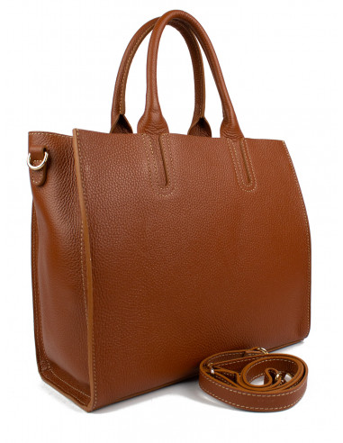 Dámská kožená kabelka Giostra Adona velká na rameno