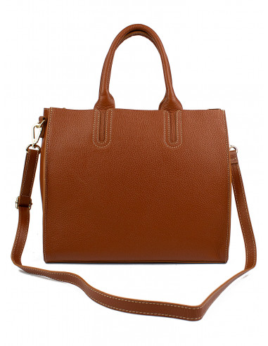 Dámská kožená kabelka Giostra Adona velká na rameno