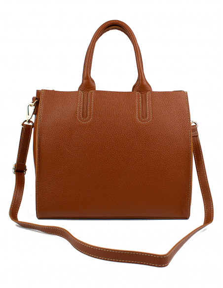 Dámská kožená kabelka Giostra Adona velká na rameno