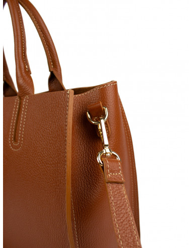 Dámská kožená kabelka Giostra Adona velká na rameno